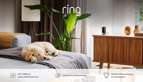 Ring Indoor Camera 2ème Génération — Surveillance WiFi HD 1080p