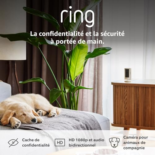 Ring Indoor Camera 2ème Génération — Surveillance WiFi HD 1080p