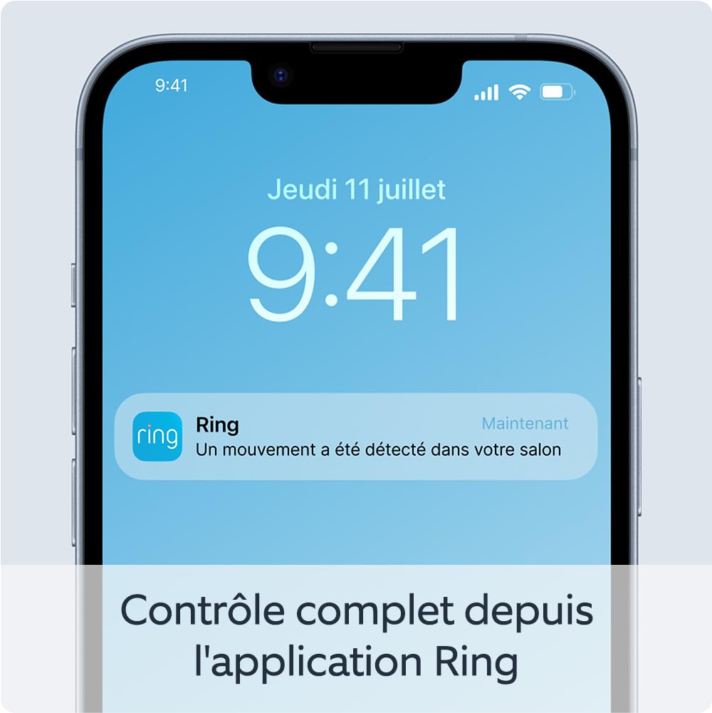 Ring Indoor Camera 2ème Génération — Surveillance WiFi HD 1080p