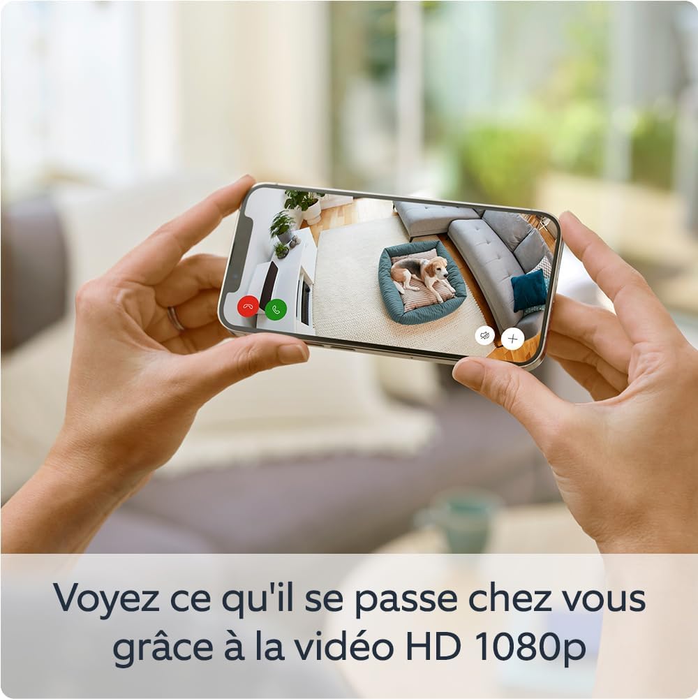 Ring Indoor Camera 2ème Génération — Surveillance WiFi HD 1080p