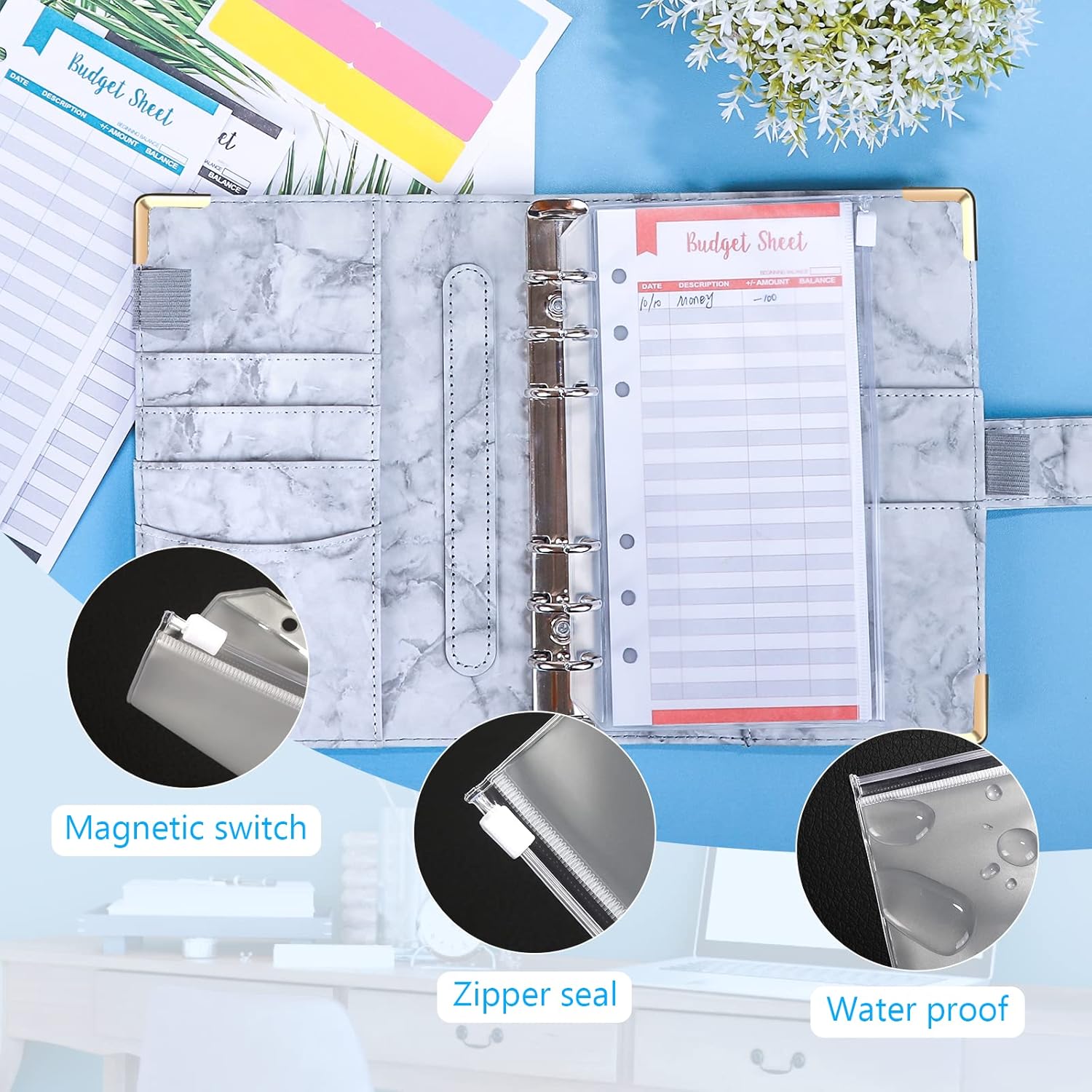 Kit Planificateur de Budget A6 — 30 Pièces